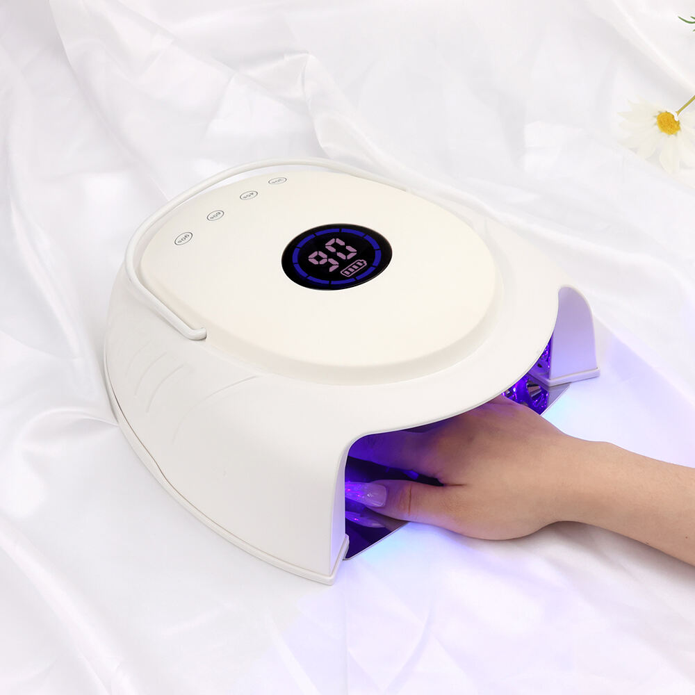 SN67 UV LED Nail Lamp 64W 28 Beads Professional Nail Dryer Gel Polish Light UV Light with 4 Timer Setting Curing Gel LED Dryer