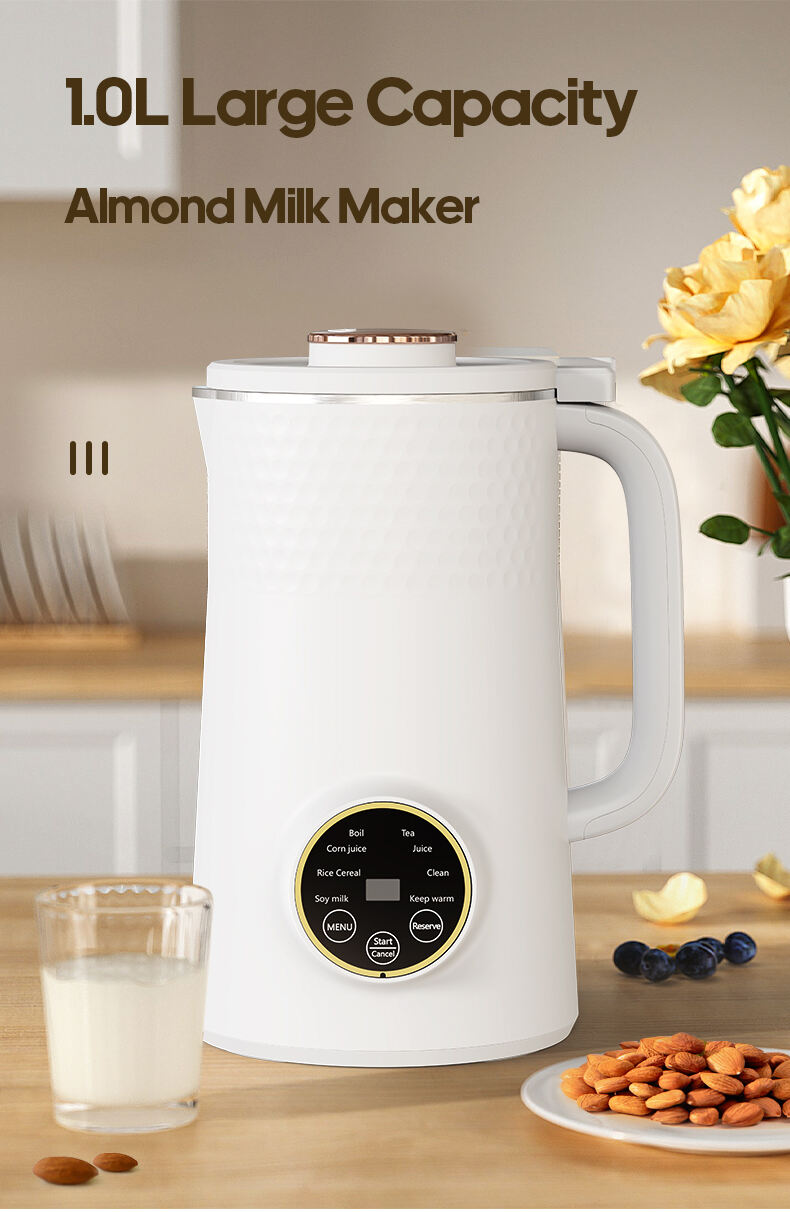 RANBEM Nut Milk Maker - Effortless Plant-Based Milk Creation