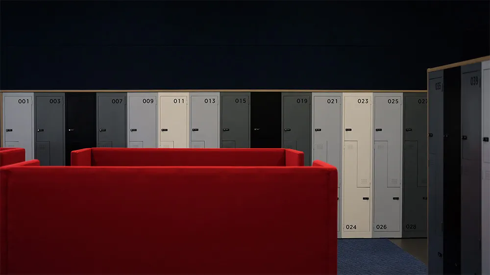 New Zealand 300pcs+ Customized Gradient Color Z Shape Two Door Locker