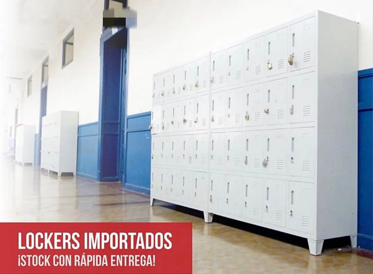 Chile 1500pcs+ Industrial Lockers with Standing Feet from 1 Door to 20 Door