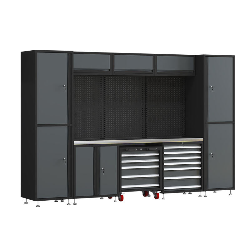 أداء وتصميم لا مثيل لهما في طاولة العمل مع خزانة أدوات