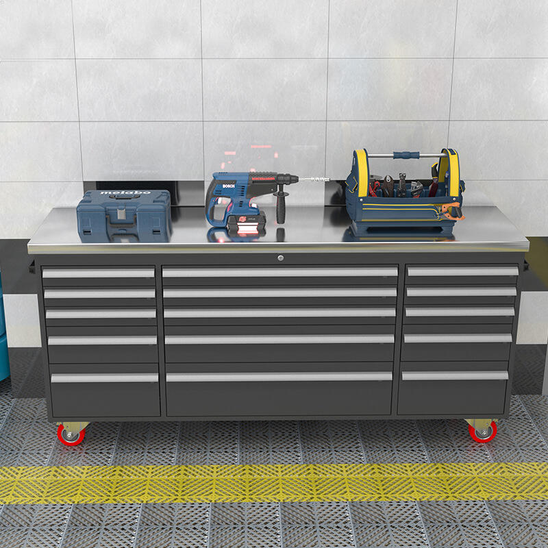 متانة ودقة لا مثيل لهما في طاولات العمل المعدنية