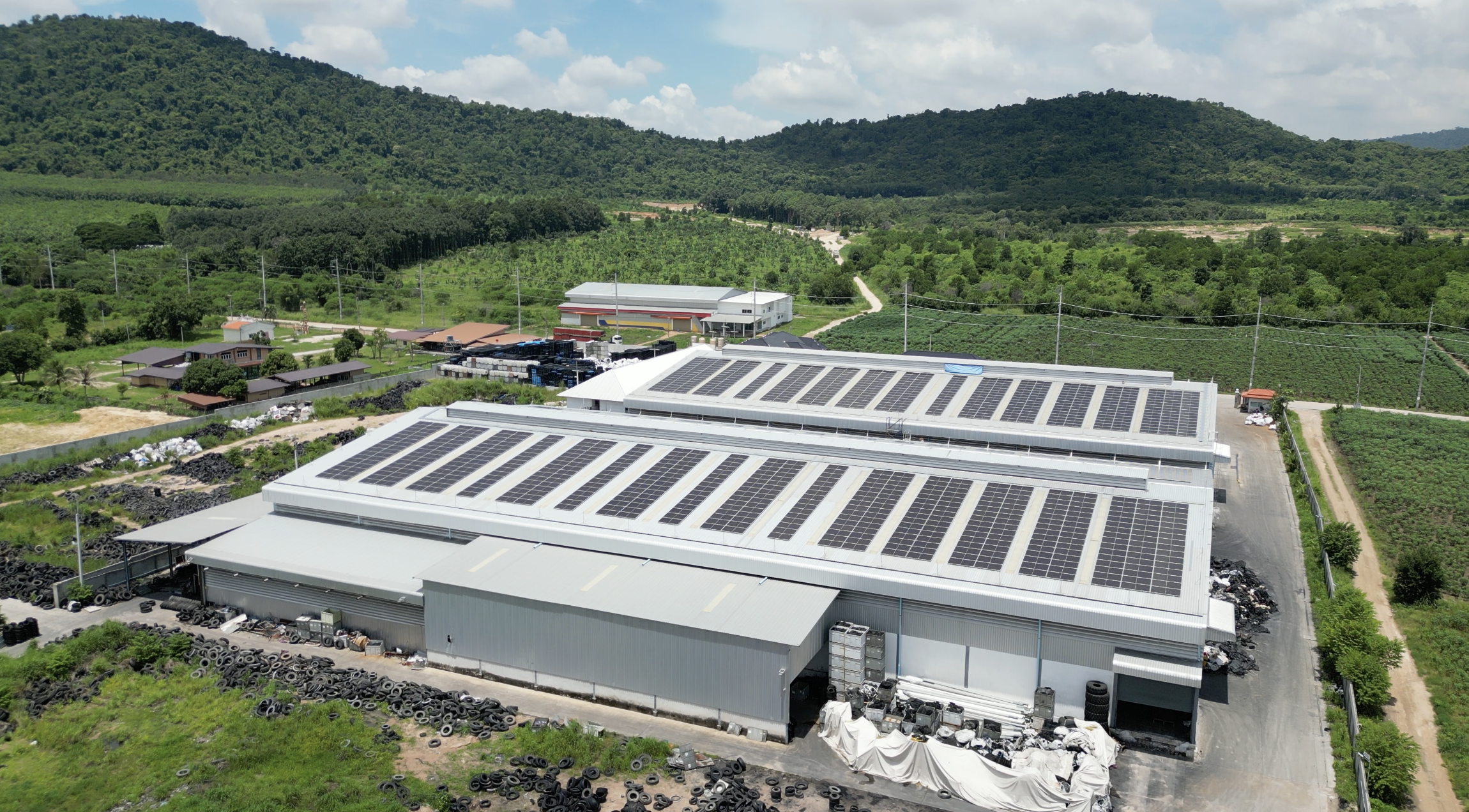 Tire Manufacturing Plant - 1.24MW PV Project in Chonburi, Thailand