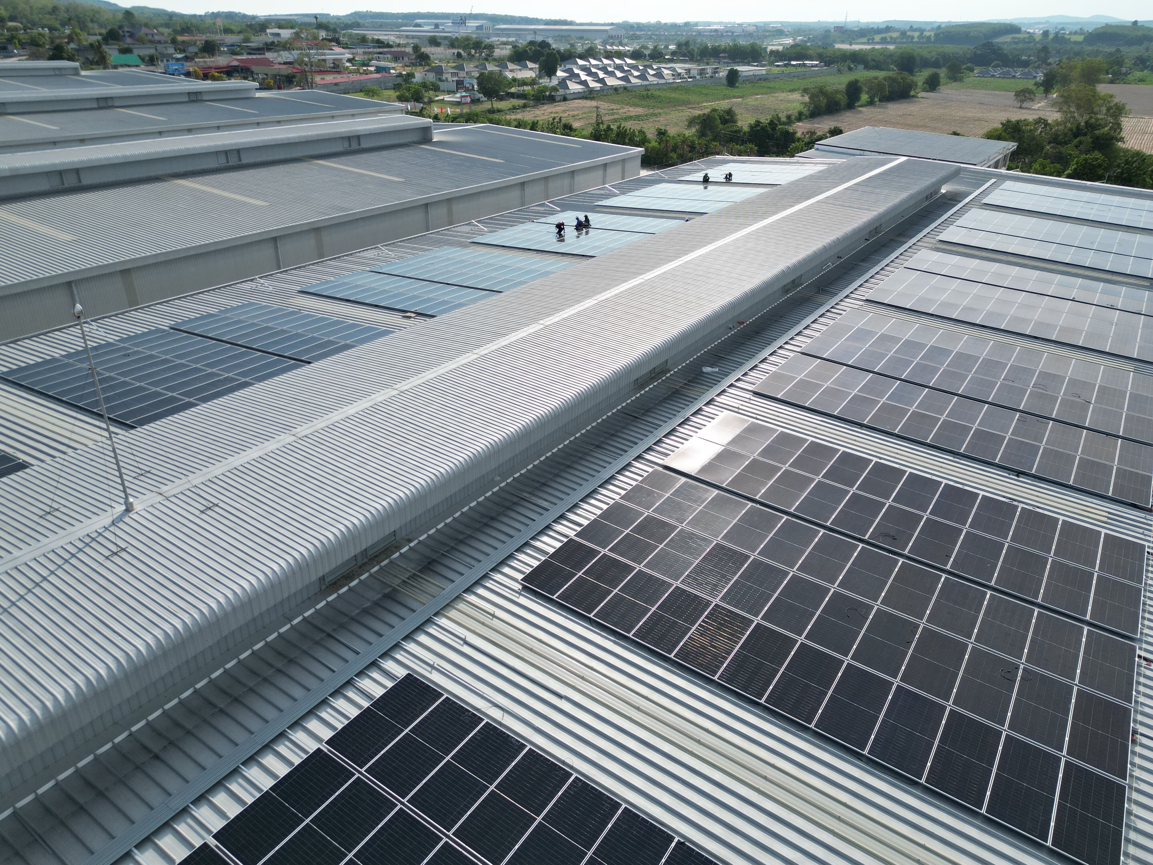 Fábrica de muebles - Proyecto fotovoltaico de 1,6 MW en Rayong, Tailandia