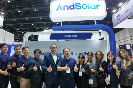 AndSolar Showcases New Smart PV Module Optimizer at the 2024 Bangkok Sustainable Energy Expo in Thailand