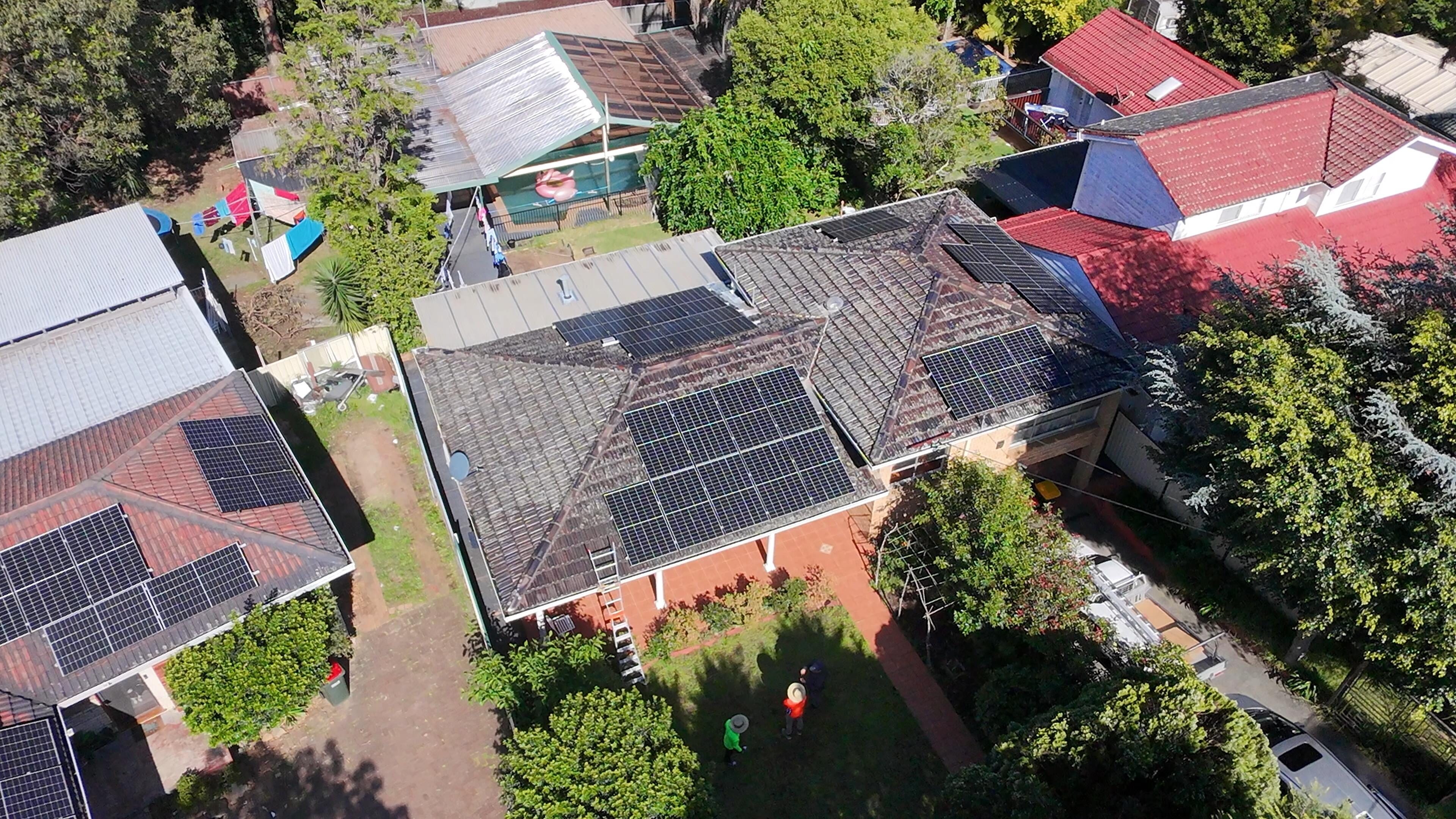 Baulkham hills Villa - 11.5kW PV project in Sydney, Australia