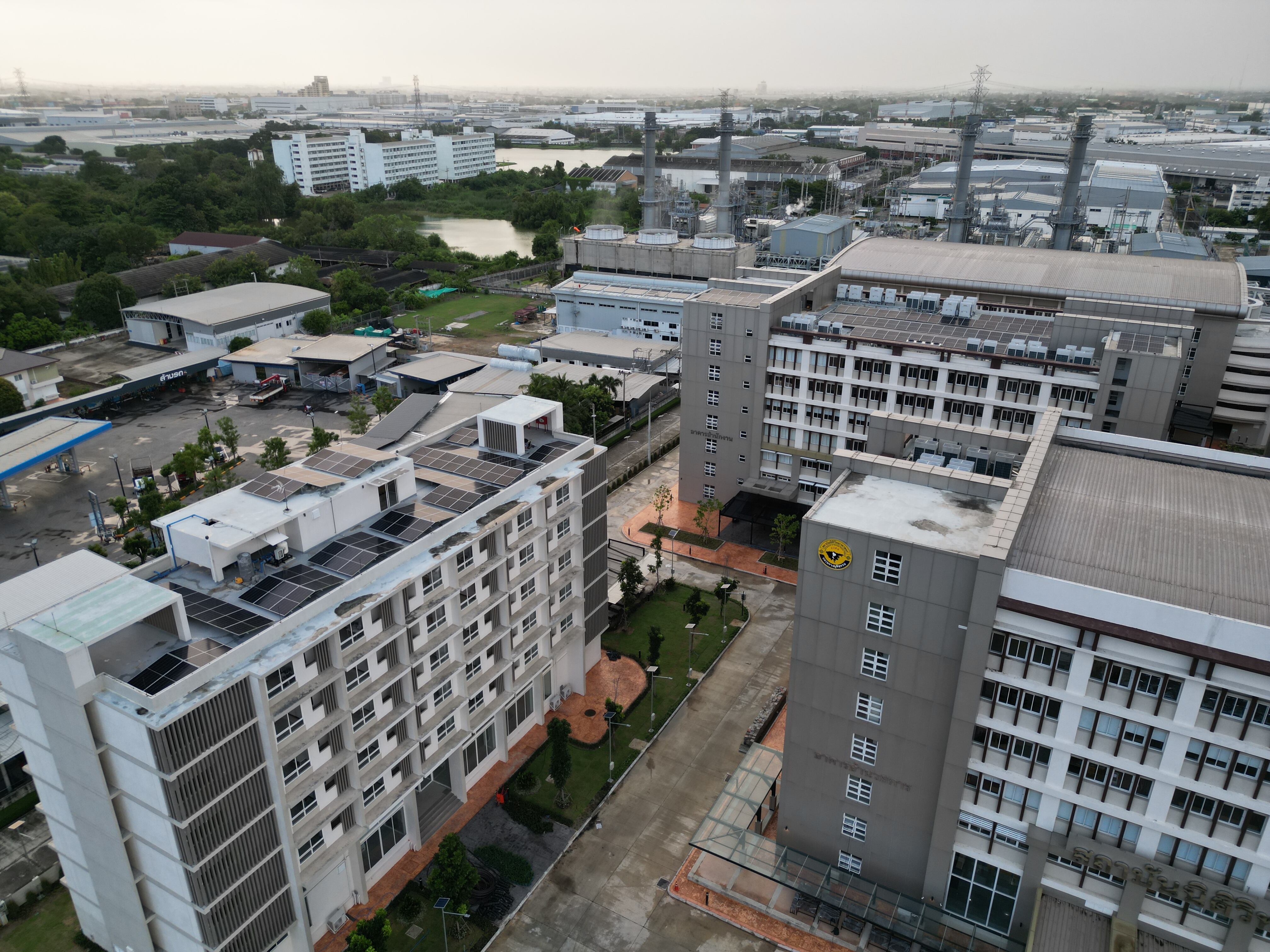 University - 389kW PV project in Pathum Thani, Thailand