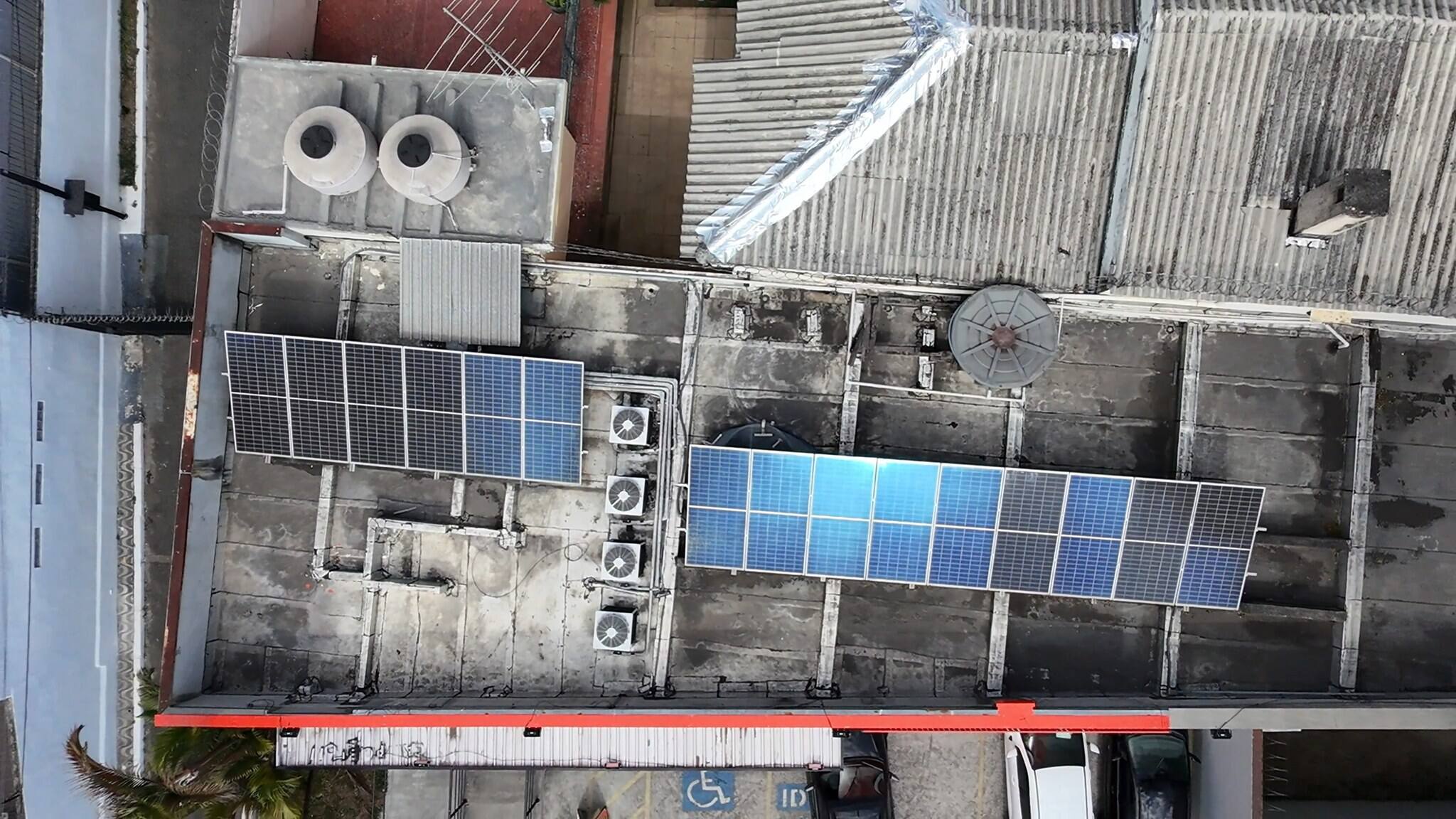 Mercado de alimentos - Proyecto fotovoltaico de 6,68 kW en São Paulo, Brasil
