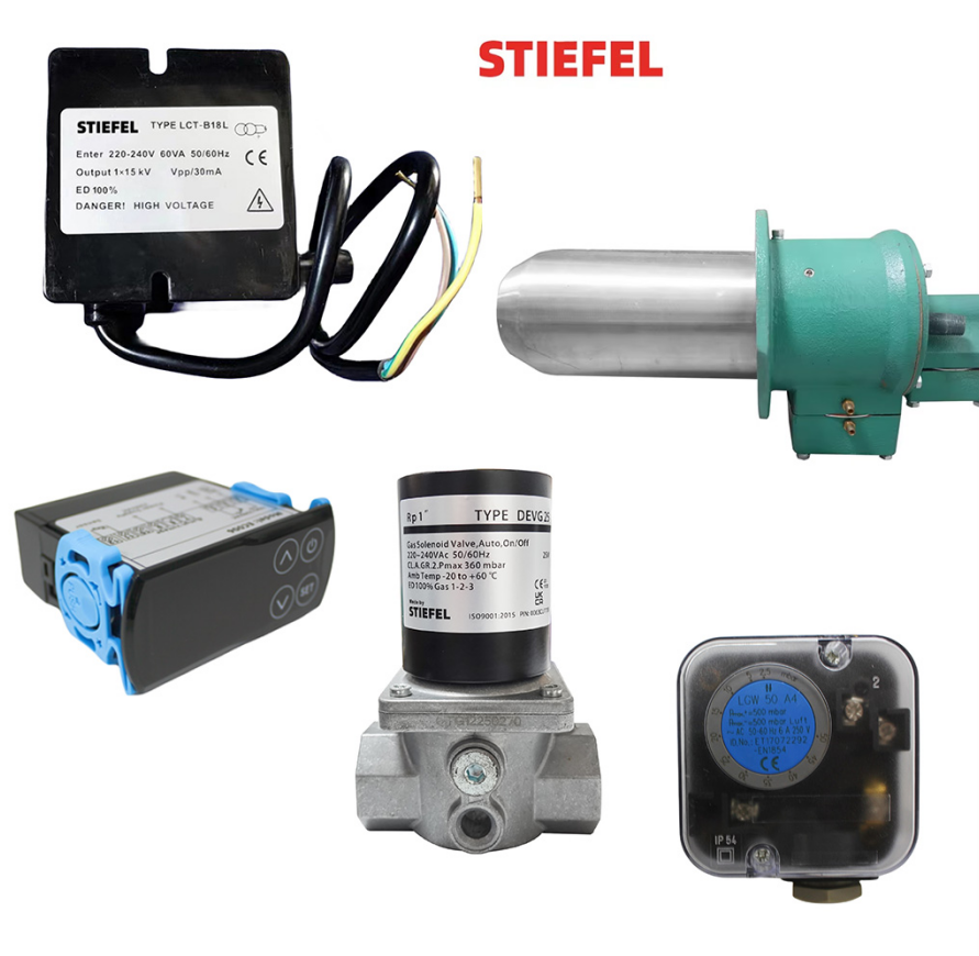 Welke ketelonderdelen zijn essentieel voor noodreparaties