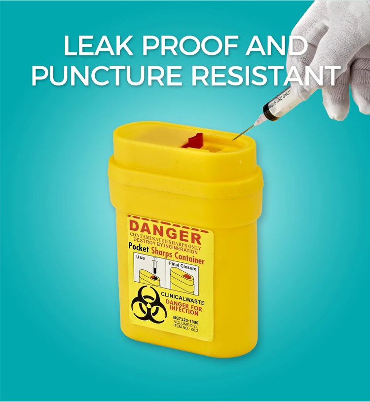 High-Quality Disposable Sharp Container for Clinics | SUNVIAN