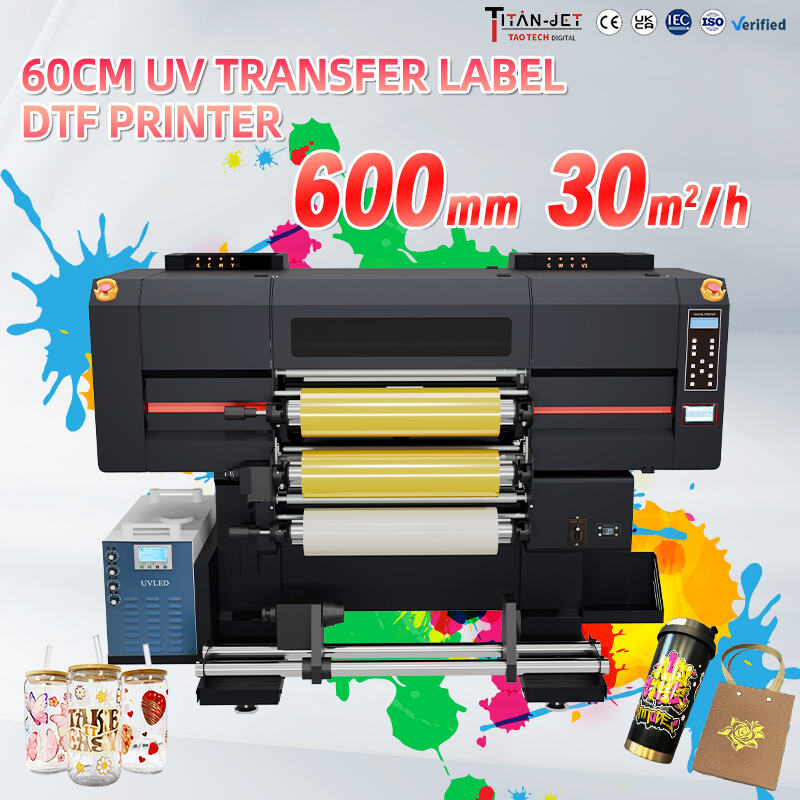 2026 New UV DTF Printer with 6 Epson Heads I3200 Highest Speed 30 ㎡h