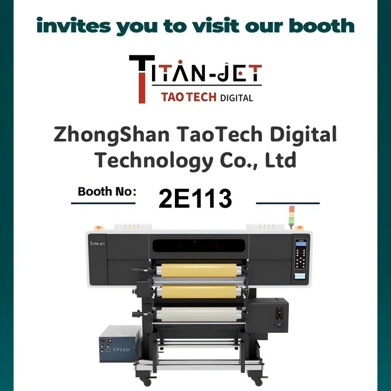 Double Exhibitions in Shenzhen This April! Taotech Digital UV DTF Welcomes You