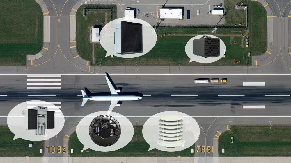 Control de aves en aeropuertos