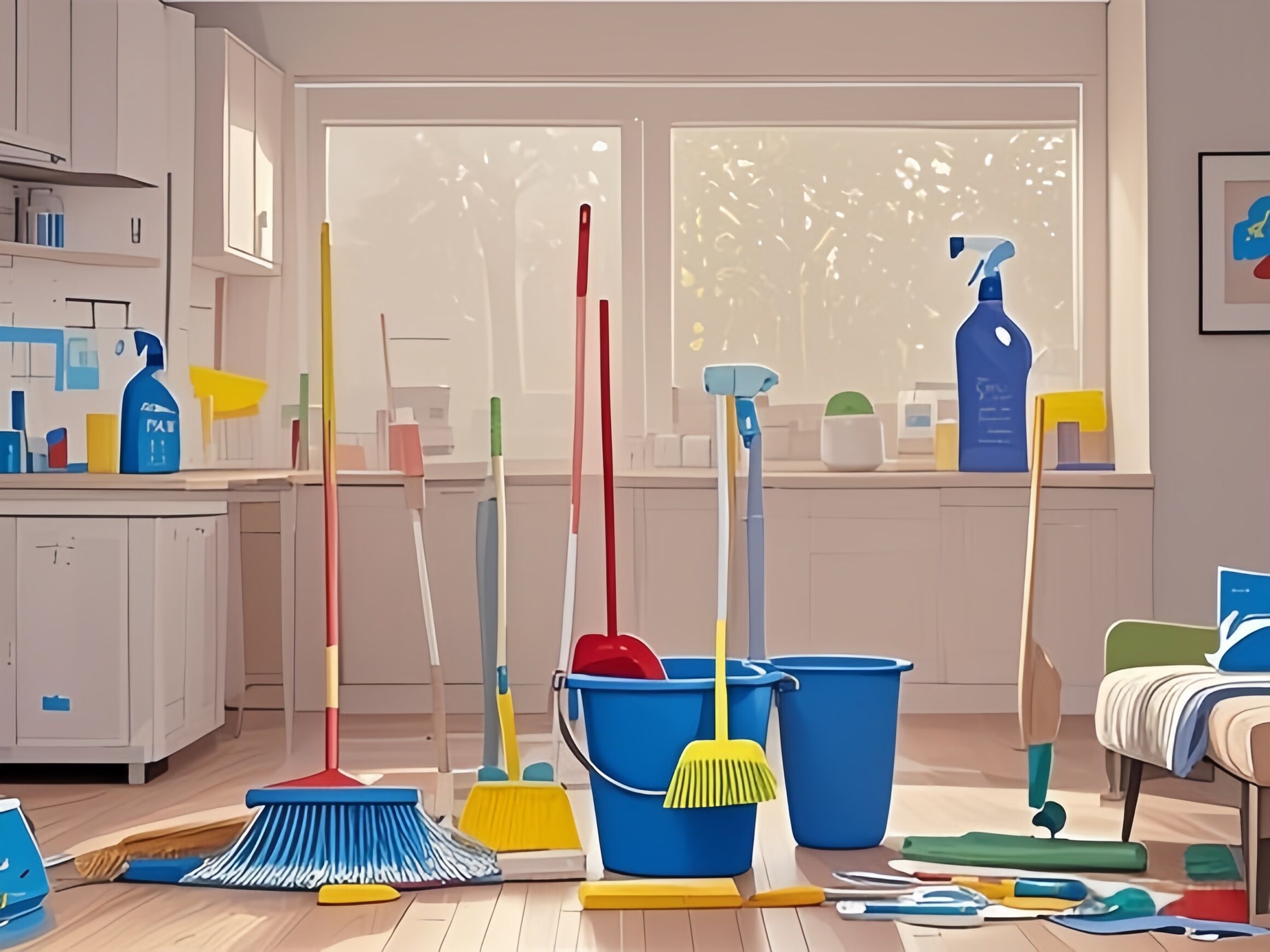 How to Properly Use Various Household Cleaning Tools? - A smart guide to using home cleaning tools