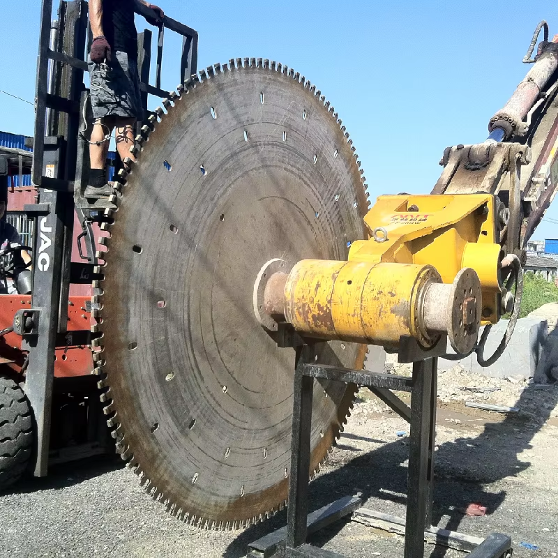Stensag med bandsag – Precision industriell sag för sten, granit och murverk