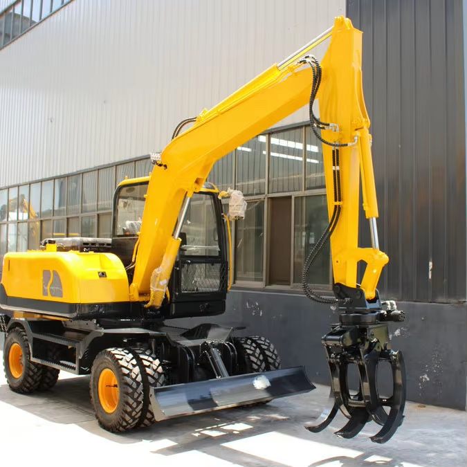 Grapple Digger - Multi-Function Excavator Grapple Attachments for Logging, Demolition & Sorting