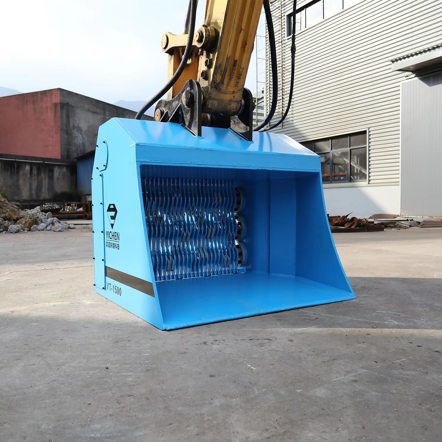 Skid Steer Screening Bucket – Rotary & Grid Types for Soil, Sand & Debris Separation | Heavy-Duty & Quick Attach​