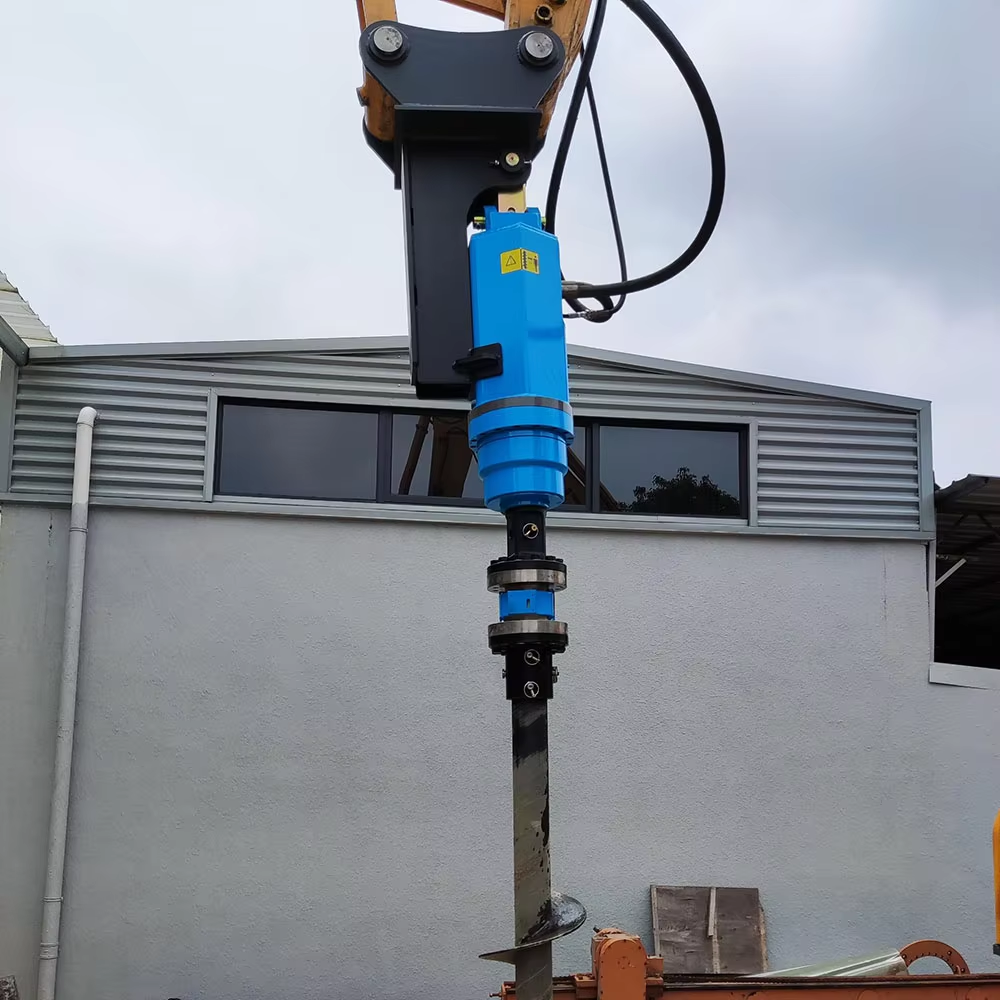 油圧杭および杭打機｜建設用の高効率油圧杭打機ソリューション