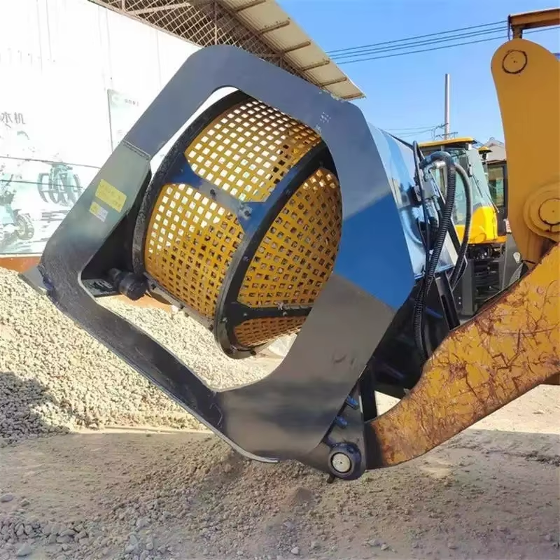 Excavator Screening Bucket for Sale - Heavy-Duty Rotary & Grid Types | Quick Hitch for 1-20 Ton Excavators​