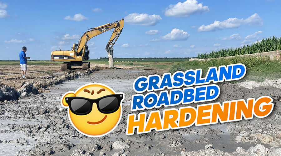 This in-situ solidification equipment is of great help in road construction！