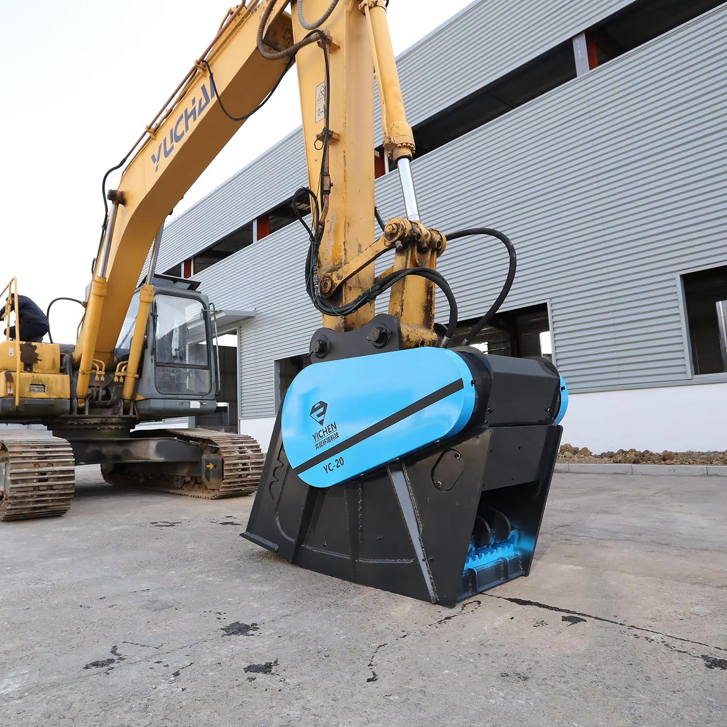 Concrete Crusher Bucket – Crush Concrete On-Site with Excavator Attachment​