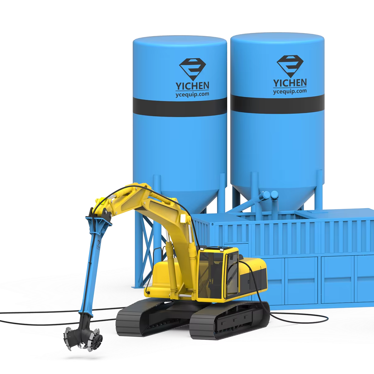 Hydraulic Excavator Mixing Head — Advanced Soil Stabilization and Ground Reinforcement Solution