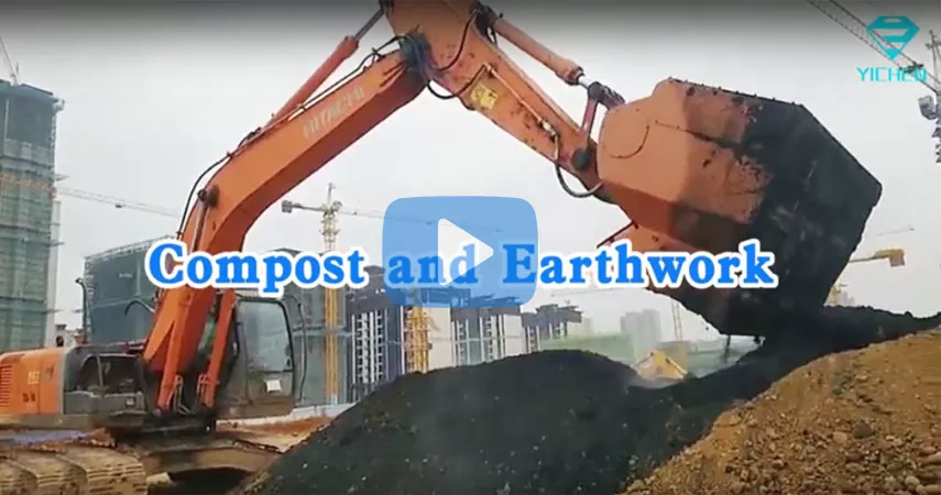 Compostagem e Terraplenagem com o Uso do Peneirador Hidráulico