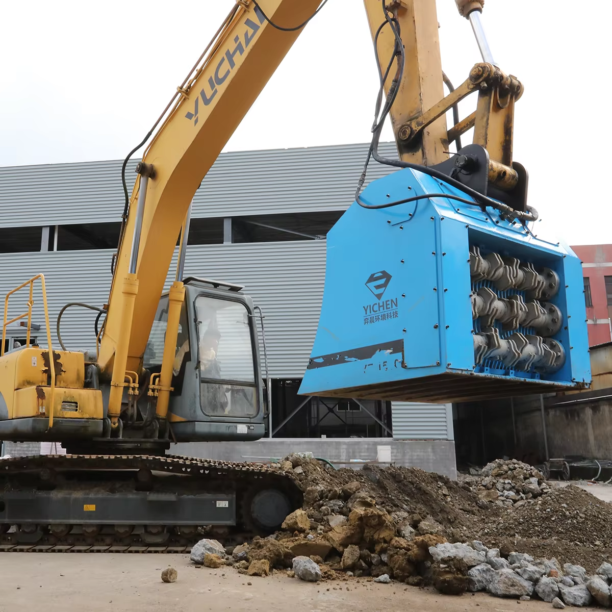 Soil Screening Bucket for Sale - Heavy-Duty Rotary & Grid Types | Quick Attach for Skid Steers & Excavators