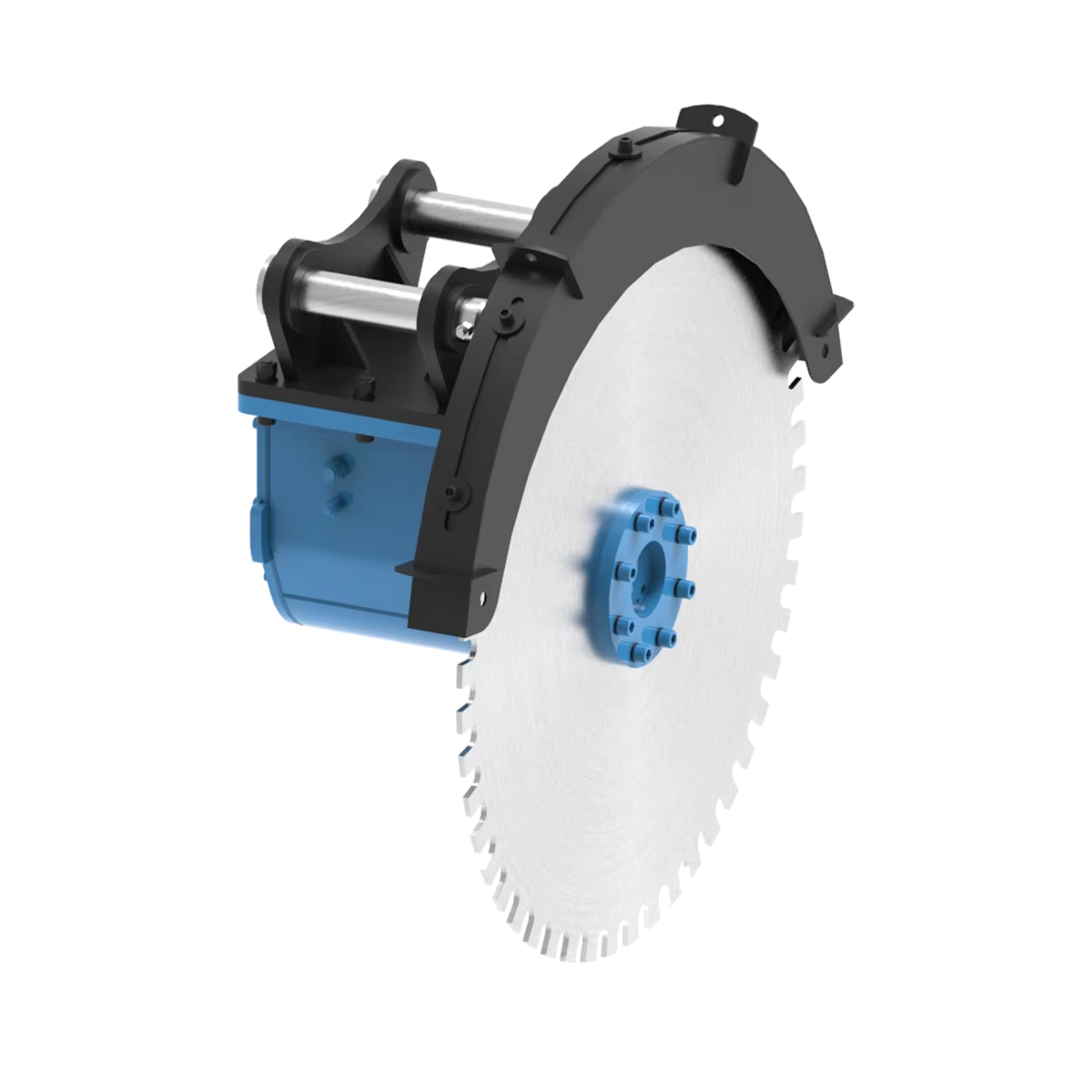 Three Blade Rock Saws for High-Output Road and Concrete Cutting