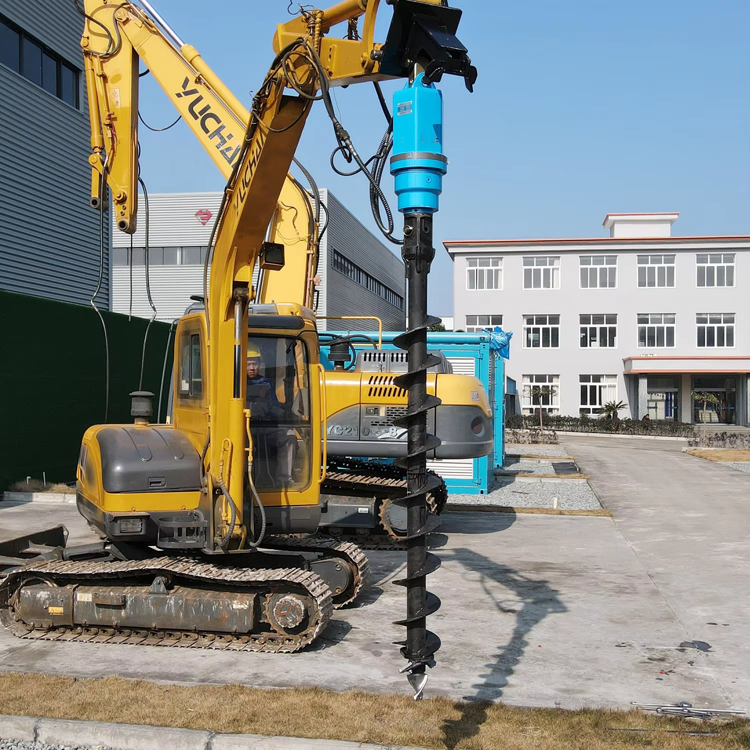Rock Auger for Excavator – Heavy-Duty Drilling Attachment for Hard Rock & Tough Terrain