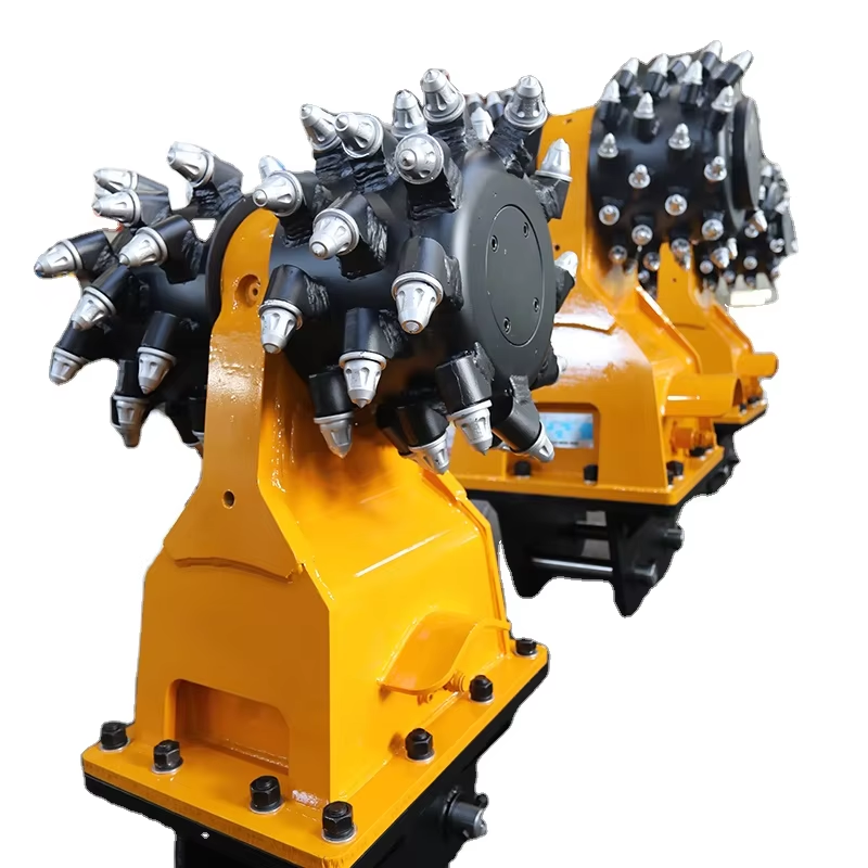 Drum Cutter Excavator – Heavy-Duty Hydraulic Rock & Concrete Cutting Attachment​