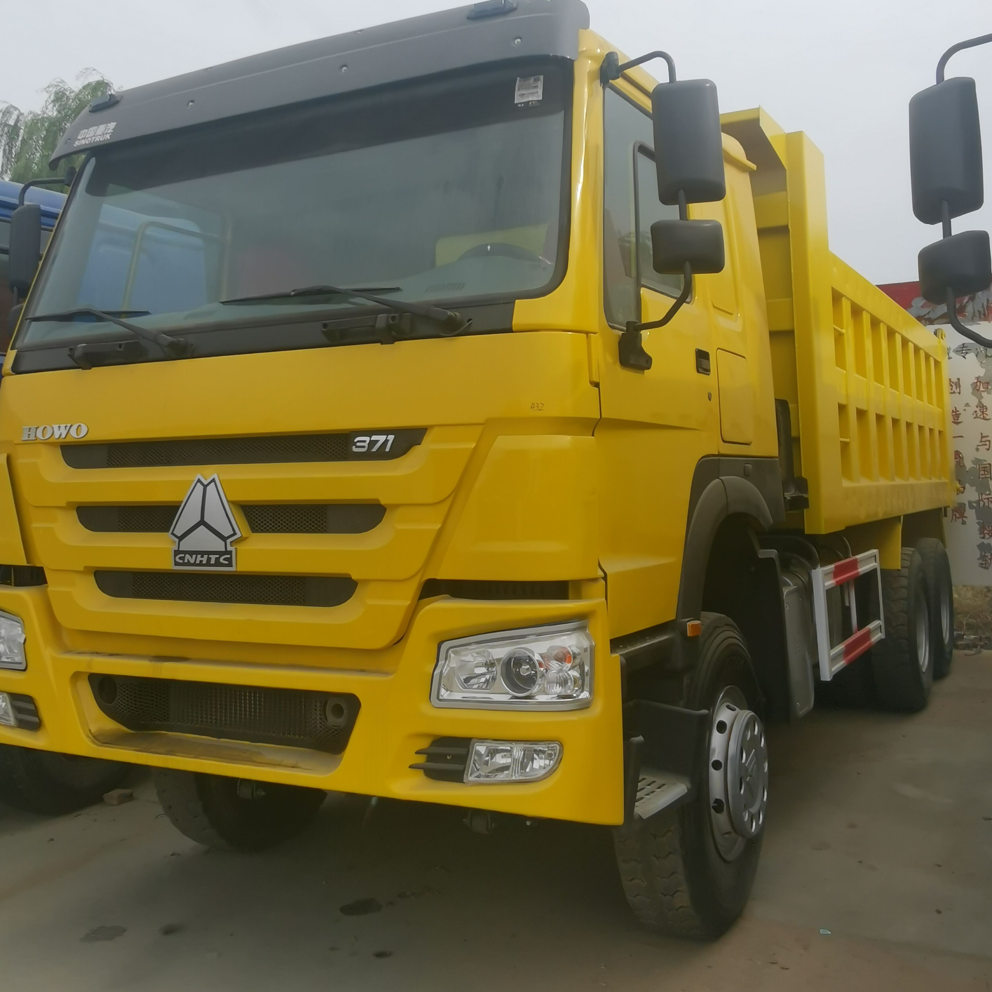 Used Howo 371hp Dump Truck
