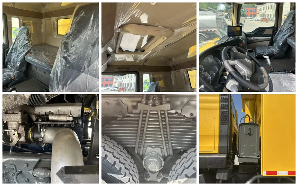 used Howo TX 8x4 dump truck details.webp