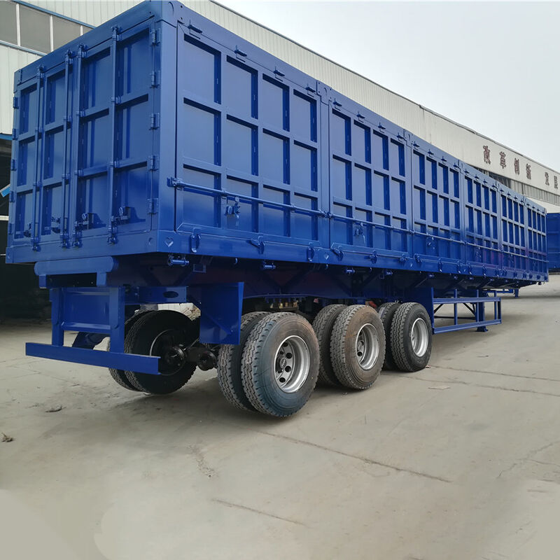 3 Axle Side Dump Trailer