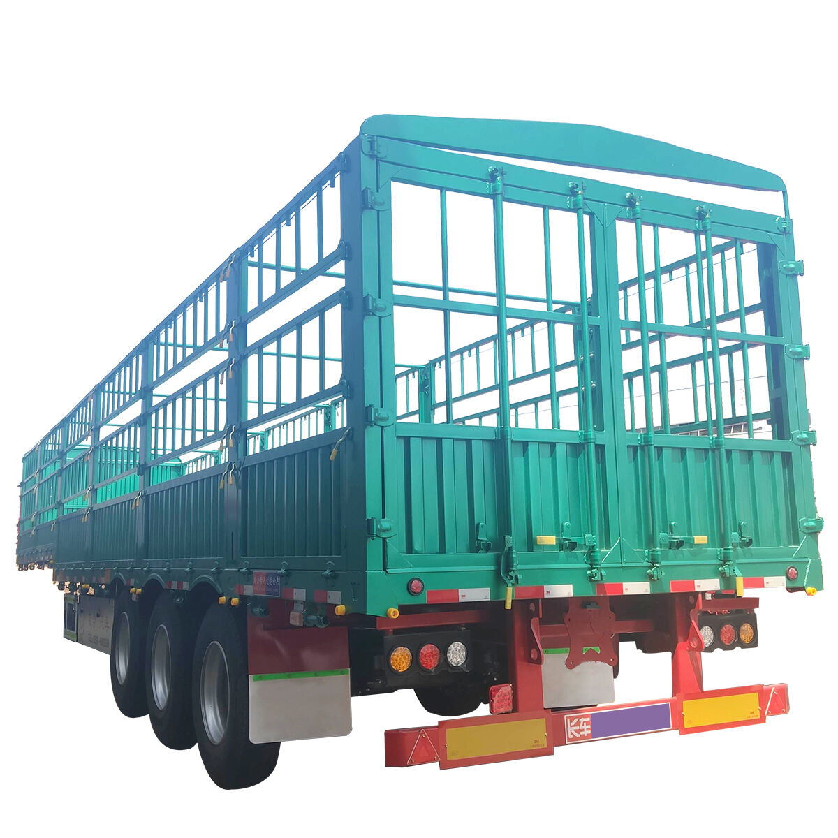 3 Axle Fence Trailer