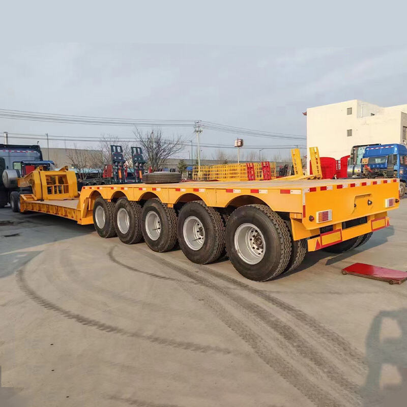 5 Axle Detachable Gooseneck Lowboy Trailer