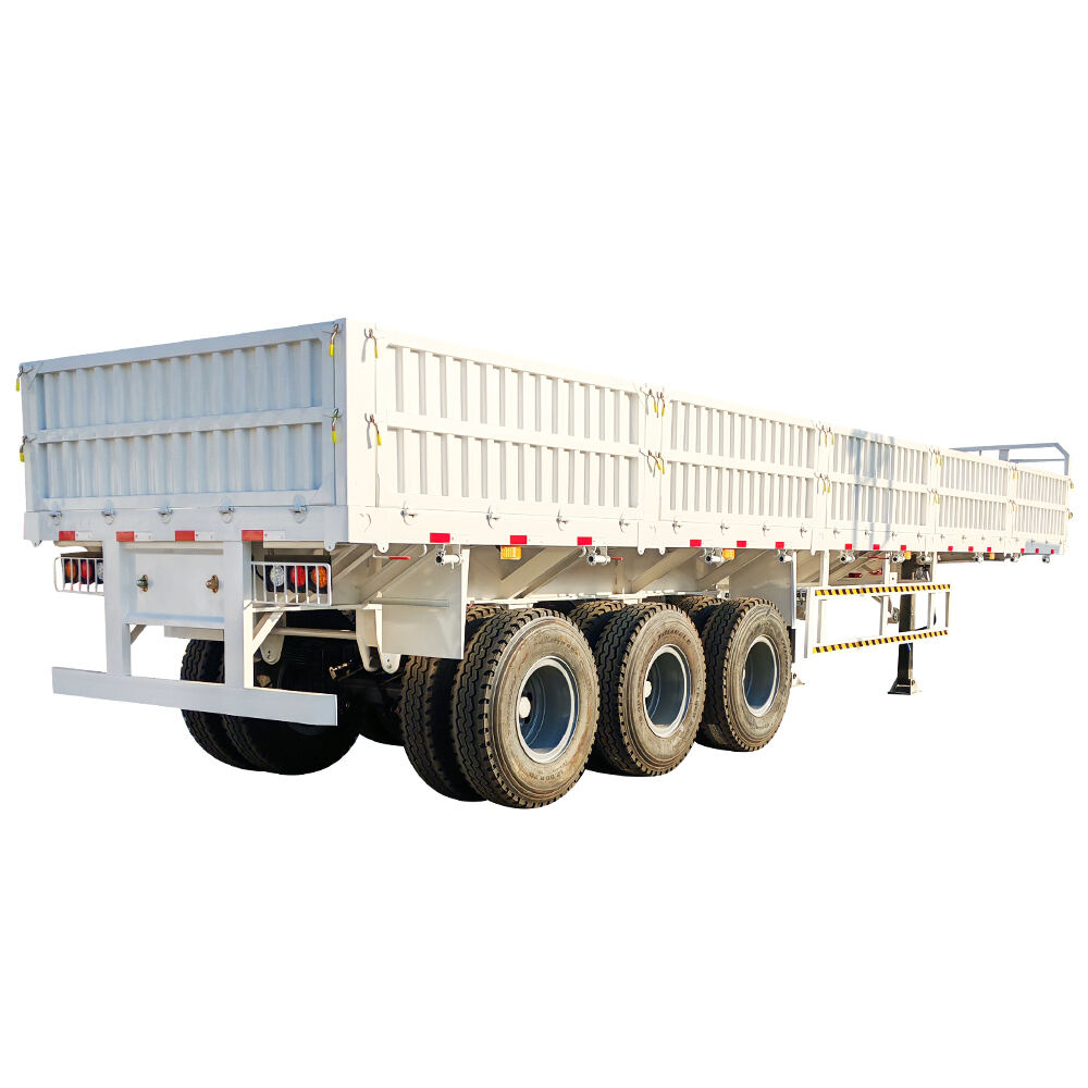 3 Axle Sidewall Semi Trailer
