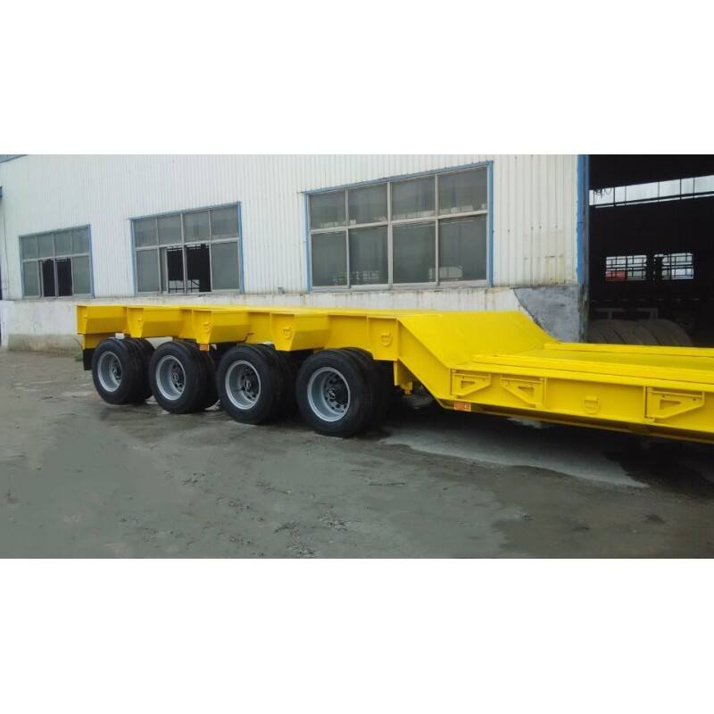 Removable Hydraulic Gooseneck Lowbed Trailer