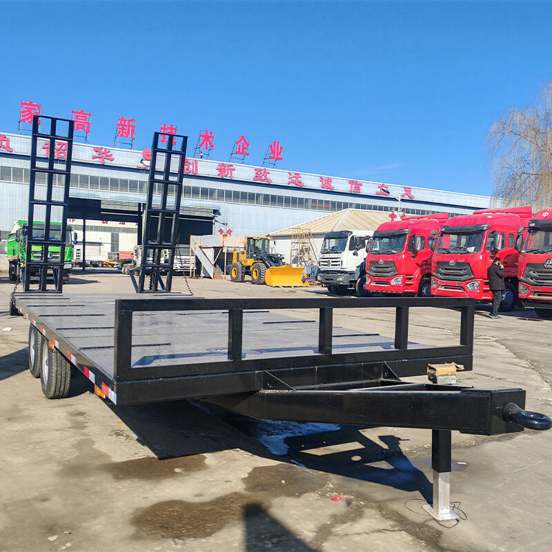 2 Axle 6 Ton Lowbed Trailer