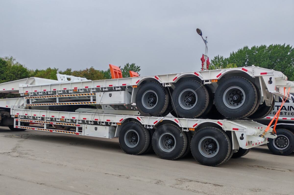 Premium Lowbed Semi Trailer Fleet Ready for Ethiopia