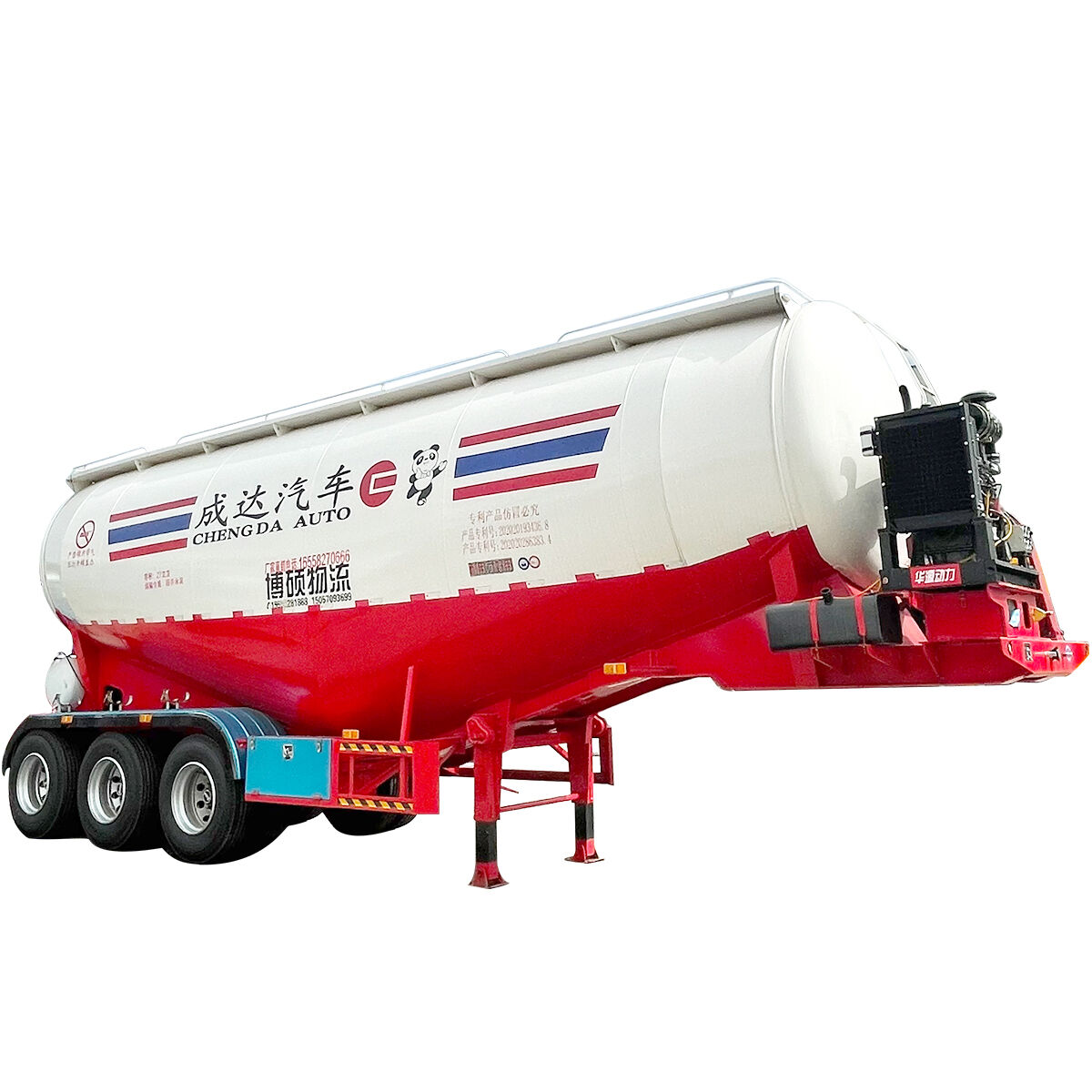 3 Axle Bulk Cement Trailer