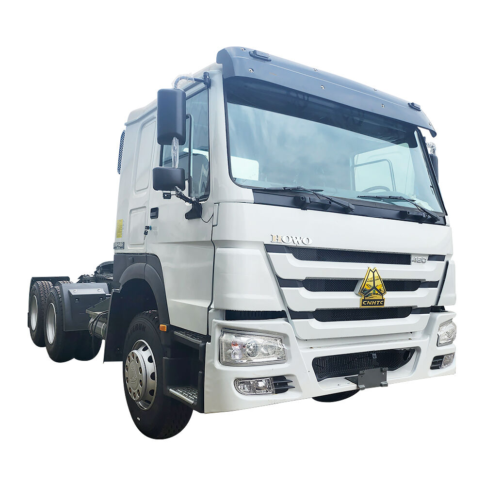 Used Howo 6x4 420hp Tractor Truck