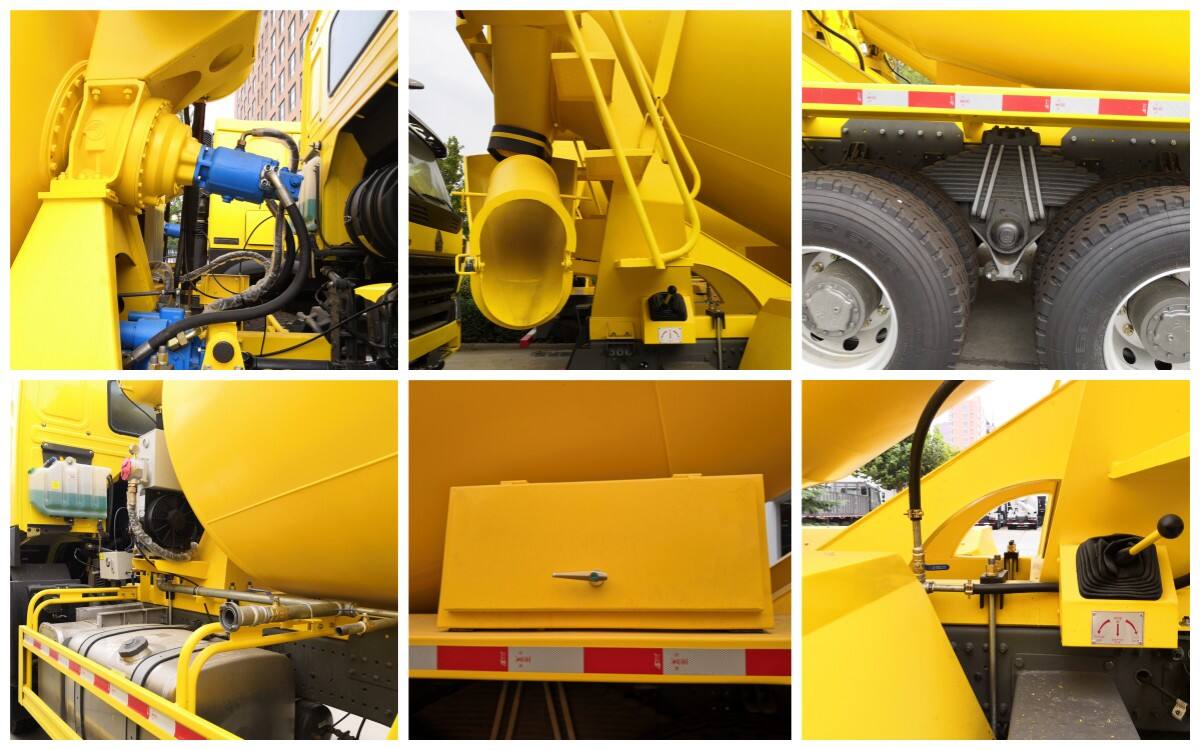 Howo 6x4 concrete mixer truck details.jpg
