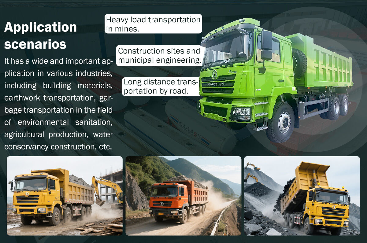 Shacman F3000 dump truck Applications.jpg