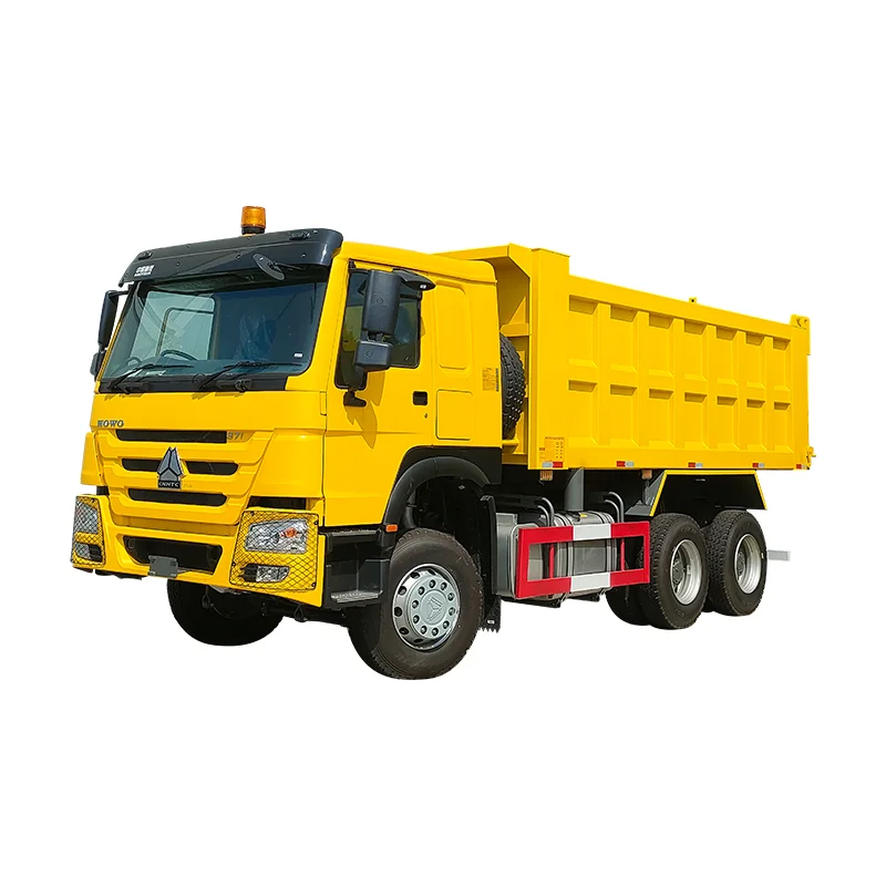 Yellow Sinotruk Howo 6x4 371HP Dump Truck