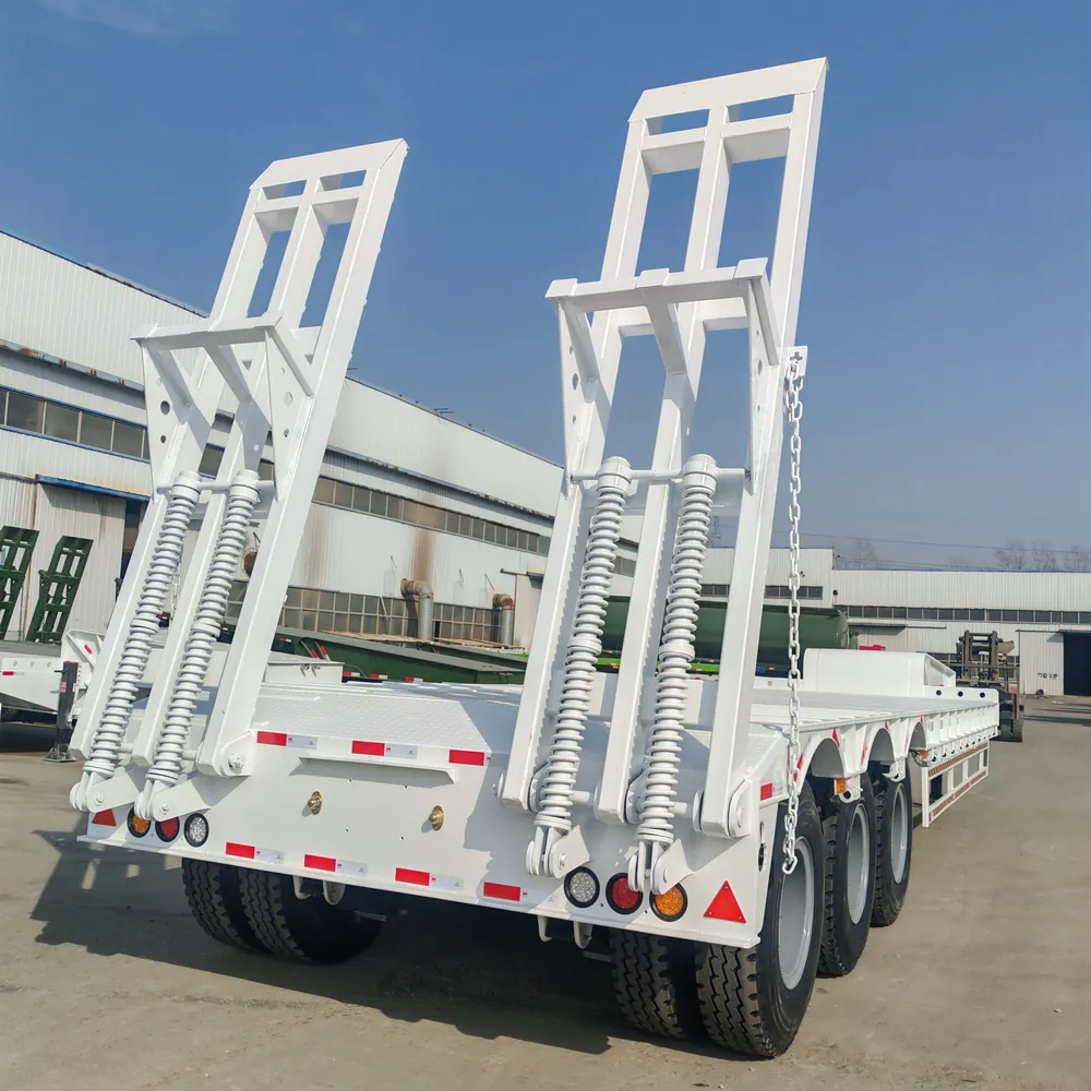 3 Axle Lowbed Semi Trailer