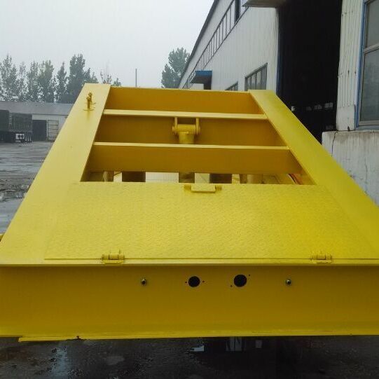 Removable Hydraulic Gooseneck Lowbed Trailer