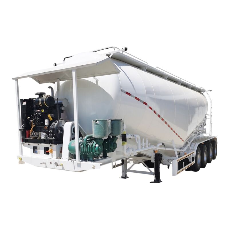 4 Axle Cement Trailer