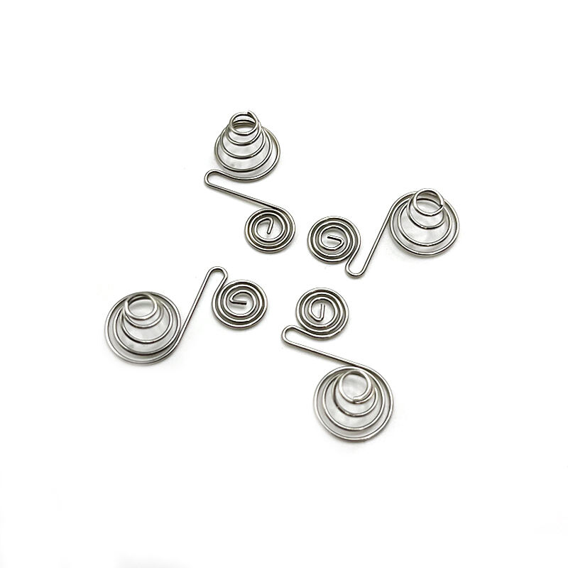 Battery Holder Spring Electrical Connector Positive And Negative Contacts Coil Battery Spring