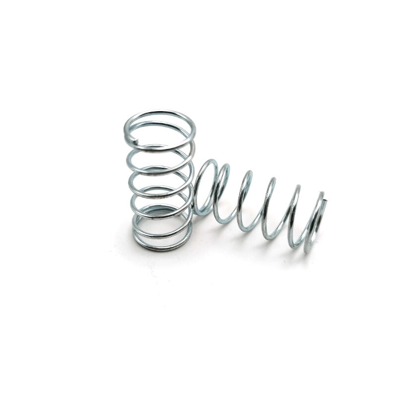 Blue And White Zinc Plating Large Compression Springs For Umbrella